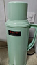 SIMELO保温壶大容量72H骄子保温瓶玻璃内胆热水瓶学生宿舍暖壶2L抹茶绿 实拍图