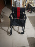 京巧【金榜推荐】折叠可提轮椅老人专用出行小型轻便旅行便携式手推车 实拍图