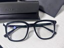 帕森（PARZIN）可配度数近视眼镜架 板材方框男女通用日常易搭修颜黑框 15858 实拍图