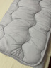 京东京造四季云柔床褥 100%原生羽丝绒学生单人宿舍A类床垫褥子0.9x2m 灰 实拍图