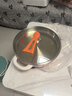 多星山东多星锅专卖电煎锅家用304食品级不锈钢电饼铛多功能家用不粘锅电锅不锈钢煎锅 多星六代不锈钢电煎锅【33cm橘色】 实拍图