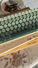 B.O.W航世 K608DL 三模有线蓝牙无线充电键盘 超薄办公家用手机ipad平板笔记本电脑键盘85键 抹茶绿渐变 实拍图