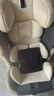 Heekin德国 儿童安全座椅汽车用0-4-12岁婴儿宝宝360度旋转ISOFIX硬接口 尊享灰(遮阳棚+上拉带+侧保护) 实拍图