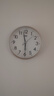 康巴丝（Compas）挂钟客厅静音简约客厅石英钟表挂墙时钟 c2855 金色 26cm直径 实拍图
