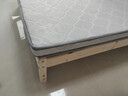 零树实木床双人床简易床1.2m*2m床+10cm椰棕床垫 包安装 JYA-02(套装) 实拍图