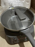 美的（Midea）钛陶电炒锅 电蒸锅宿舍煮锅炒菜专用分体式家用多功能一体电火锅煎锅5.5L多用途锅HCG3218S配蒸笼 实拍图