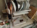 美厨物语厨房置物架碗碟置物架碗架碗筷沥水架台面收纳架用具置物架大全 实拍图