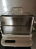 小熊（Bear）电蒸锅 炖蒸煮一体自动断电3层蒸锅 全钢0涂层多功能17.3L不锈钢可涮火锅电煮锅DZG-BA7N6 实拍图