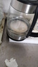 美的（Midea）电水壶热水壶家用高硼硅玻璃1.7L大容量1800W透明暖水壶自动断电泡茶MK-SHJ1722 实拍图