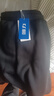 回力羊羔绒裤子男秋冬季款保暖长裤大码棉裤男士春秋季运动休闲男裤 黑色(纯色) 加绒加厚 L /175(建议120斤-140斤左右) 实拍图