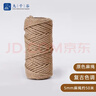 九千谷 麻绳原色细5mm 柱状长约50m麻线绳子黄麻绳diy绳纺织粗麻绳5112 实拍图