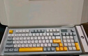 联想（Lenovo）K2有线键盘鼠标套装 机械手感 消音结构95键 混彩灯效人体工学音量旋钮 拼色 有线键鼠套装 复古灰 实拍图