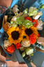 艾斯维娜鲜花速递向日葵混搭花束生日礼物全国同城配送 向日葵香槟韩式花束 实拍图