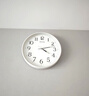 丽声（RHYTHM）日本静音夜光客厅大挂钟家用轻奢简约时尚挂表32cm挂墙CMG635WR08 实拍图