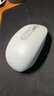 罗技（Logitech）M196 无线蓝牙鼠标 办公鼠标 笔记本商务办公家用 小巧便携 对称手型 珍珠白 实拍图