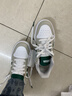 adidas ENTRAP美式校园风运动少年感复古篮球风板鞋男女阿迪达斯   白色/森林绿/淡灰   37 实拍图