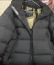 高梵【田栩宁同款】黑金鹅绒服机能5.0五格2025男士羽绒服 黑色5.0 L 实拍图