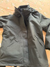 伯希和（Pelliot）【山野经典2.0】冲锋衣三合一秋冬男女户外保暖外套12340106黑XL 实拍图