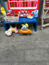 babycare宝宝吃饭罩衣儿童围兜婴儿反穿衣防脏辅食围裙 圆号乐章 80码  实拍图