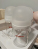 贝亲（Pigeon）新生儿玻璃奶瓶套装(80mlSS号奶嘴+160mlS号奶嘴 ) 0-3个月 实拍图