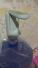 双枪抽水器桶装水办公家用饮水机电动抽水泵压水器定量可折叠浅绿色 实拍图