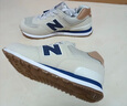 NEW BALANCE NB574官方休闲鞋男鞋女鞋秋冬休闲复古舒适透气百搭轻便运动鞋 灰色 ML574LGI 40.5 (脚长25.5cm建议拍大半码) 实拍图