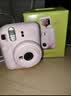 富士（FUJIFILM）instax 拍立得mini12 一次成像相机 mini11/41三寸相纸 生日礼物 开学送礼奖品  【刮刮乐抽相纸】 Mini12 鸢尾紫【爆款直降】 官方标配+漂浮时刻礼盒 实拍图