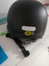 车赞3C认证电动车头盔女电瓶车安全帽男士四季通用冬季保暖防雨头盔 3C黑色头盔（高清镜片+送耳朵） 实拍图