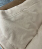京东京造 220g牛奶绒四件套 A类秋冬加厚高克重法兰绒保暖双人床单枕套被套 1.5米床 椰云Milky 实拍图