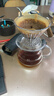 泰摩 冰瞳手冲咖啡滤杯 V60通用咖啡过滤器 滴滤咖啡过滤杯 标准版01号 1-2人份【透明滤杯】 实拍图