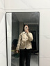 坦博尔轻薄羽绒服女短款翻领宽松舒适衬衫式女士外套330226D 椰奶咖165 实拍图