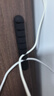 绿联桌面理线器 固定电源数据线线卡夹绕线器 线缆收纳整理收线夹绑线扎线带缠线器黑 50320 实拍图