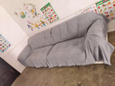 京东京造沙发巾沙发盖布冬季沙发套罩沙发盖毯超耐雪尼尔 灰色180*380cm 实拍图