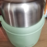 苏泊尔（SUPOR）焖烧杯真空保温焖烧罐学生上班族焖粥带饭带餐勺316L食品级保温桶 晶瓷覆层内胆-罗勒青800mL 实拍图