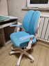 童博士儿童学习椅追背中小学生写作业写字椅子家用升降调节座椅追背椅G6 真追背8cm+一键追背+重力自锁蓝 实拍图