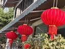 欧妮姿大红灯笼大门挂的2026结婚红灯笼户外灯笼大门口阳台中秋节灯笼 实拍图