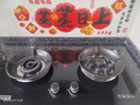 好太太亿美燃气灶双灶5.2KW一级能效家用天然气液化气煤气灶台式嵌入式猛火炉具定时灶方架铜盖鸳鸯灶JZT-B6T 标配款 钢化玻璃+5.2kw鸳鸯猛火灶 管道天然气 实拍图