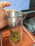 明霞玻璃杯带茶隔双层高硼硅玻璃水杯茶水分离车载杯子男泡茶杯 实拍图