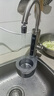奥克斯（AUX）电热水龙头热水器加热水龙头快速热水变频恒温厨房下进水 【变频恒温】不锈钢+漏保插头+万向喷头 实拍图