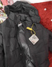 京东京造【进口极寒95鹅绒服】羽绒服男外套女冬季新款中长款 曜石黑 L 实拍图