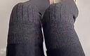 PROPARD羊绒护膝保暖关节炎老寒腿男女士中老年人用秋冬防寒护腿长筒套 实拍图