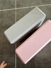 匹克瑜伽砖高密度环保舞蹈砖儿童练功泡沫砖成人瑜伽辅助工具一对粉灰 实拍图