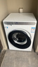 海尔（Haier）10kg全自动滚筒洗衣机大容量超薄洗衣机带烘干洗烘一体机一级能效节能除菌螨Leader 以旧换新补贴 【热销冰雪白】 单洗 1.1洗净比+六维减震+柔护内筒 实拍图