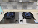 老板（Robam）【推荐55B7A爆款灶】防爆不锈钢天然气猛火燃气炉灶煤气双灶台家用灶具JZT-57G7A以旧换新一级能效 实拍图