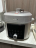 美的（Midea）【送礼好年货】沸腾浓香小飞侠电压力锅0氟0涂层双胆高压锅5L智能预约家用煲汤4-6人煮饭煲E5825N 实拍图