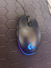 罗技（G）G102第二代游戏鼠标 RGB流光灯效鼠标 轻量化  游戏级8000DPI传感器 黑色 200-8000DPI 实拍图