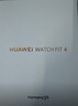 华为HUAWEI WATCH FIT 4 韵律黑氟橡胶表带 华为运动智能手表超轻薄大屏潮流运动蓝牙通话睡眠监测fit4 实拍图