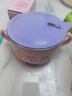 乐扣乐扣辅食碗婴儿米糊碗宝宝餐具吃饭儿童碗1-3-6岁不锈钢小学生汤碗 实拍图