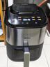 美的（Midea）空气炸锅蒸汽炎烤2.0免翻面26新款 0氟陶瓷涂层家用6.5L大容量可视窗口烤箱蒸烤一体MF-KZC6518 实拍图