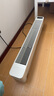 美的（Midea）【APP智能】石墨烯家用踢脚线取暖器 遥控电热电暖器 浴室速热电暖气 节能暖风机全屋升温HDS22LYR 实拍图
